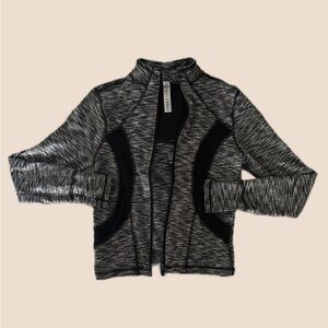 slim fit athletic jacket